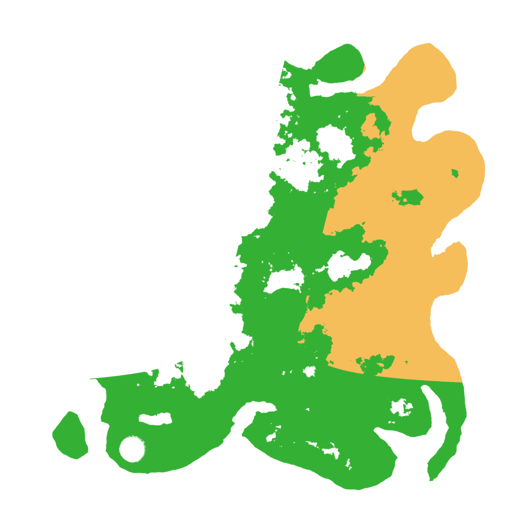 Biome Rust Map: Barren, Size: 3600, Seed: 4138