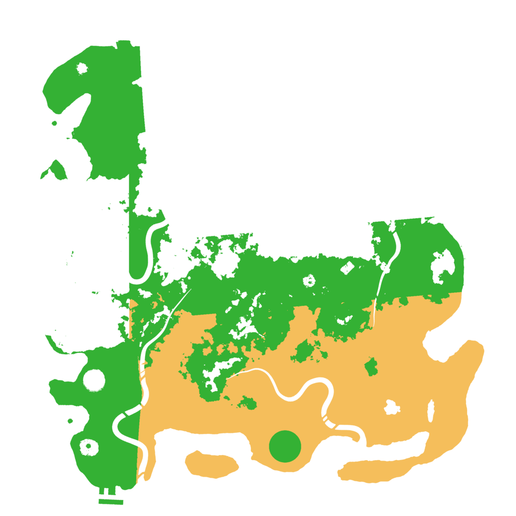 Biome Rust Map: Procedural Map, Size: 4250, Seed: 1762332095