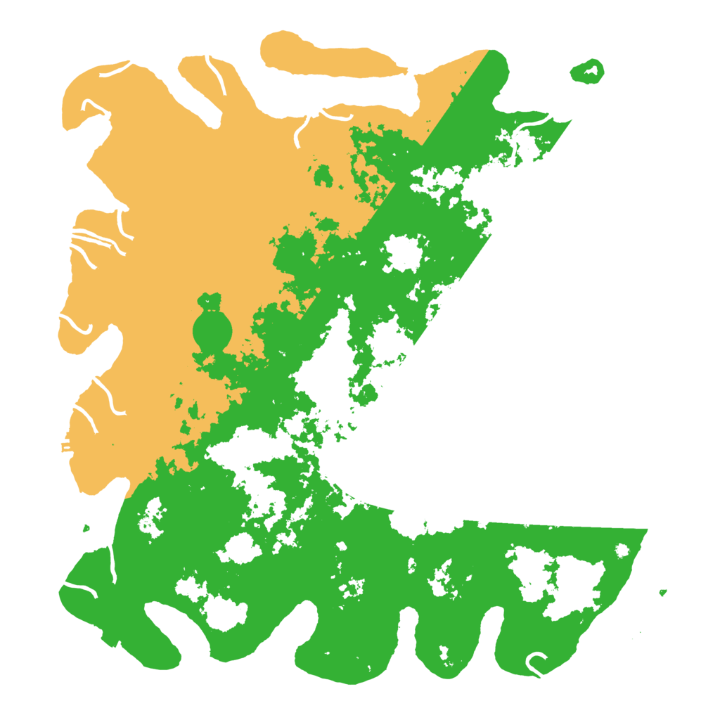 Biome Rust Map: Procedural Map, Size: 4800, Seed: 1367824199