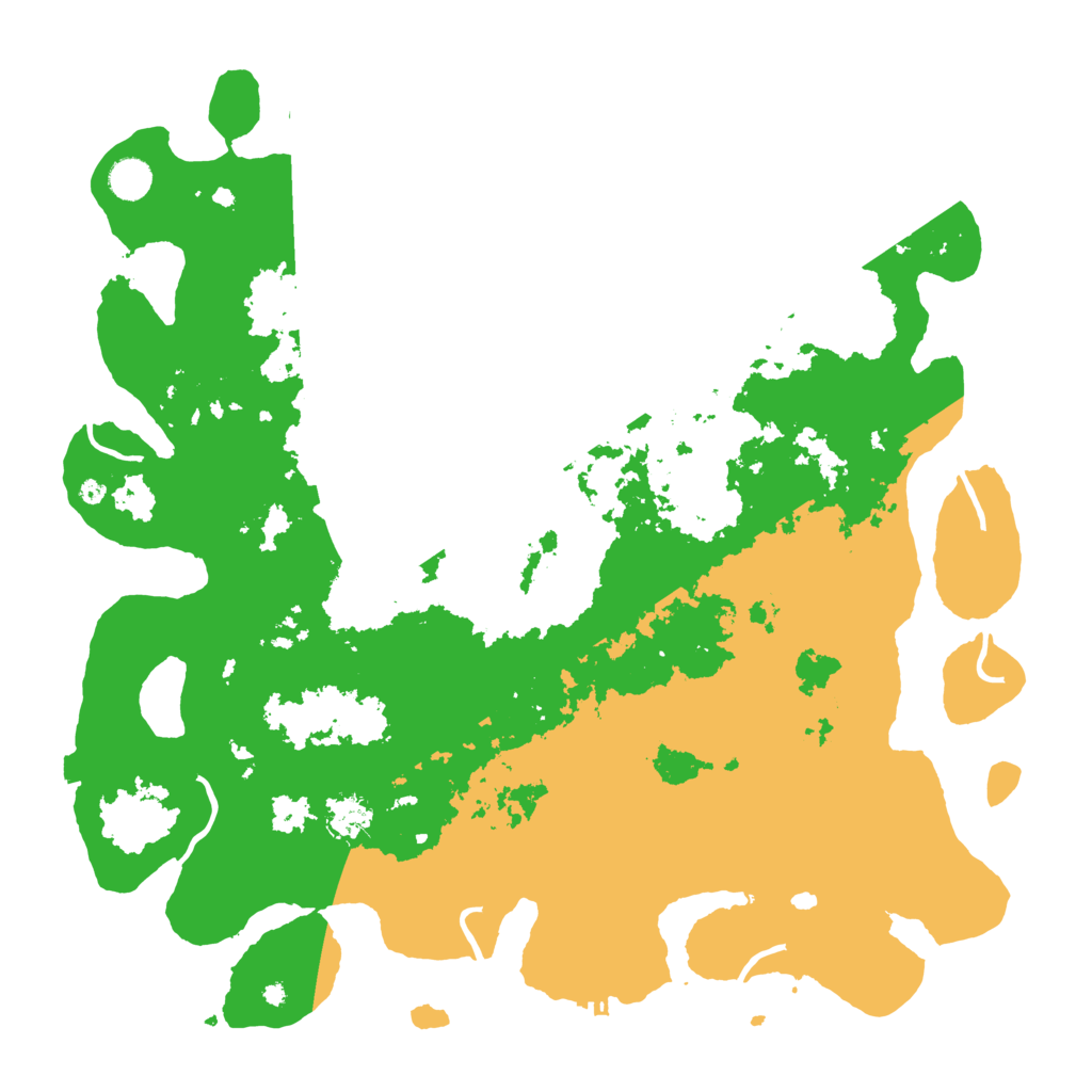 Biome Rust Map: Procedural Map, Size: 4500, Seed: 6942096