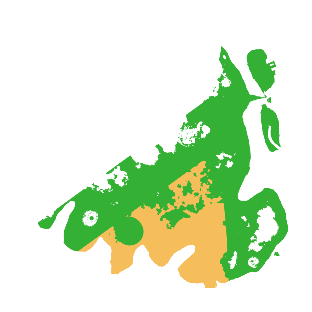 Biome Rust Map: Procedural Map, Size: 3000, Seed: 370956813