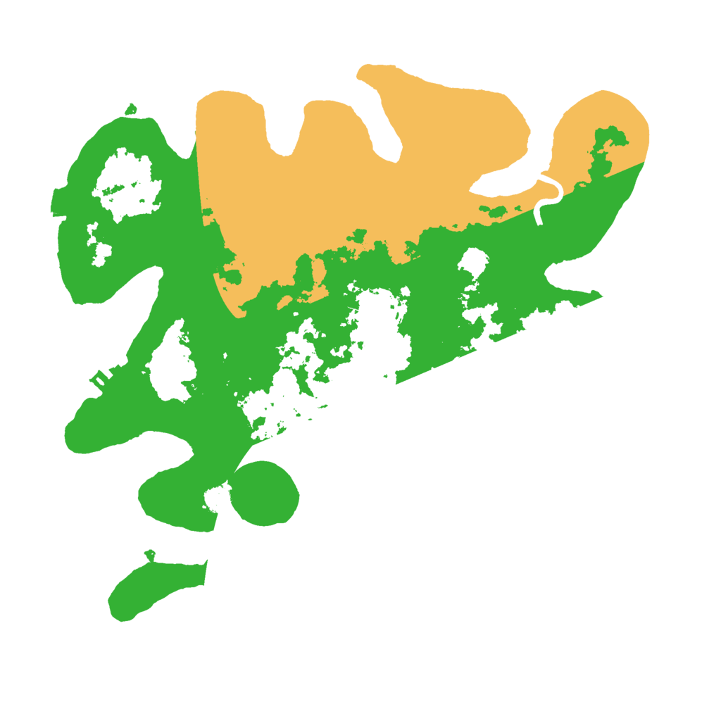 Biome Rust Map: Procedural Map, Size: 3000, Seed: 72559