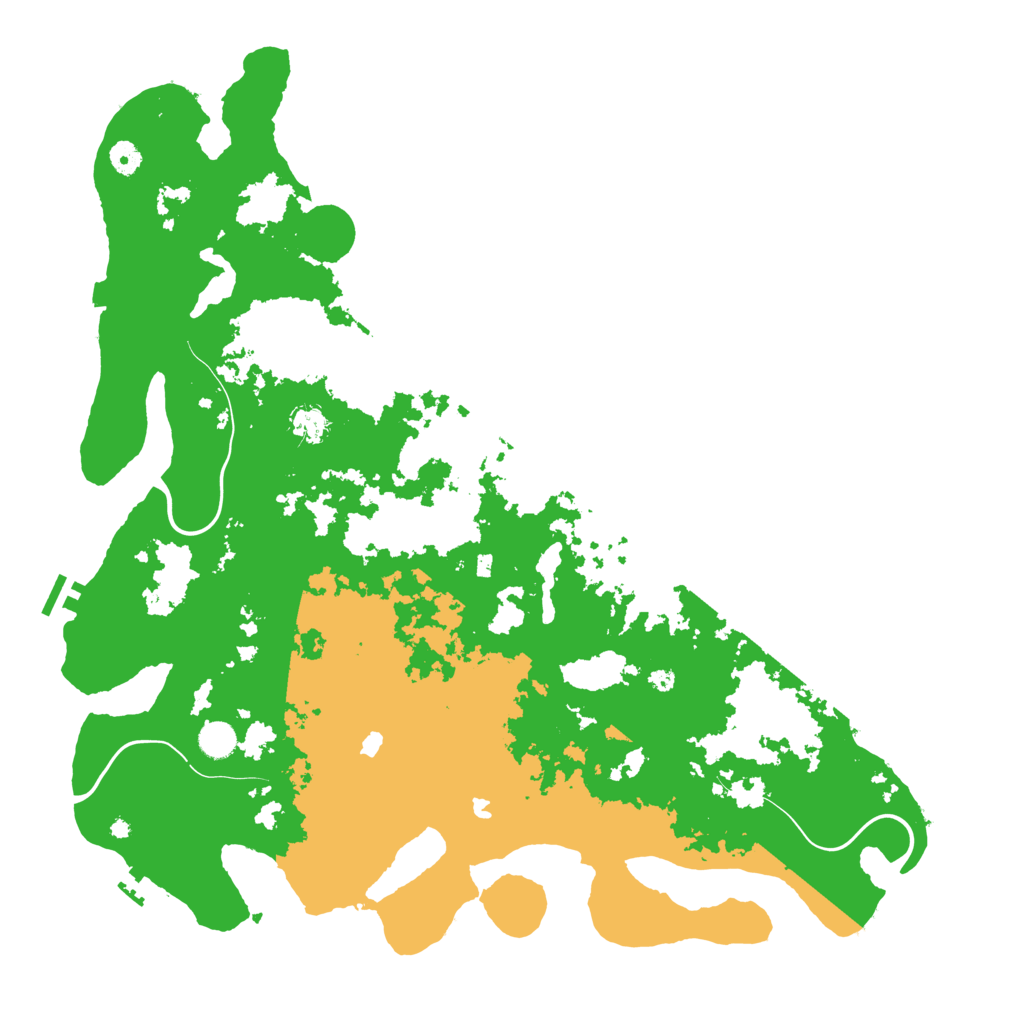 Biome Rust Map: Procedural Map, Size: 4800, Seed: 1964719278