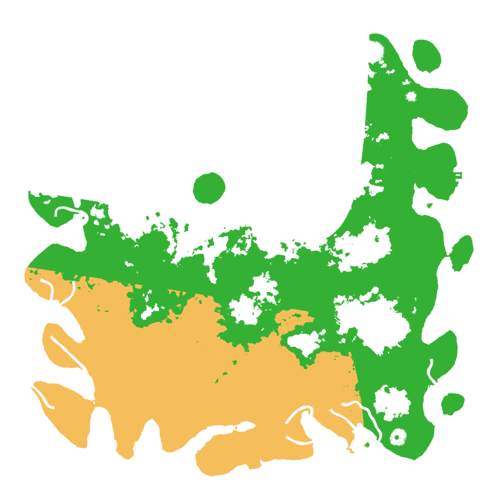 Biome Rust Map: Procedural Map, Size: 4500, Seed: 1133762242