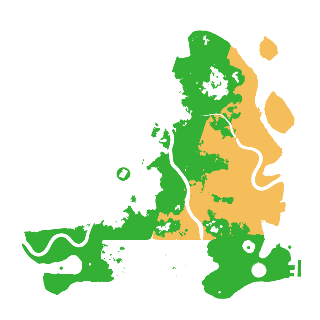 Biome Rust Map: Procedural Map, Size: 3850, Seed: 1144050048