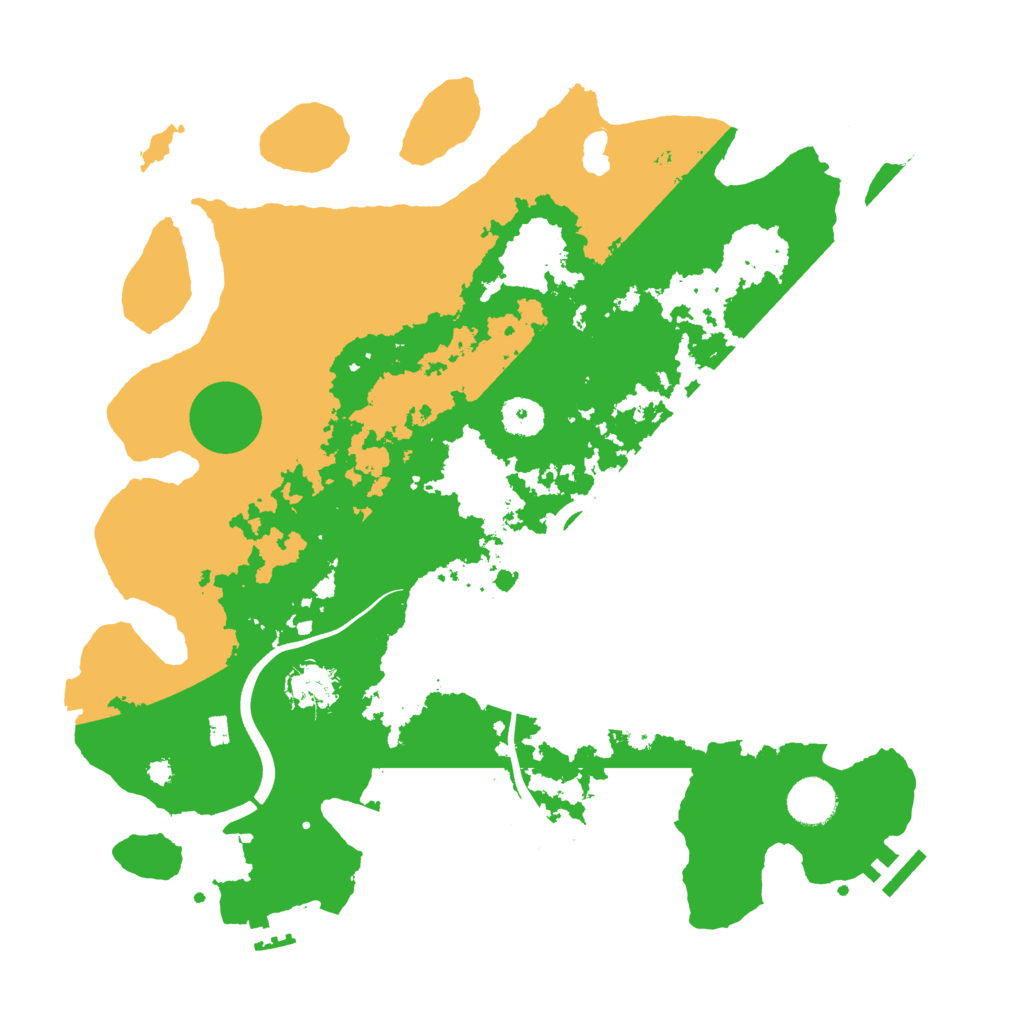 Biome Rust Map: Procedural Map, Size: 3750, Seed: 389676480