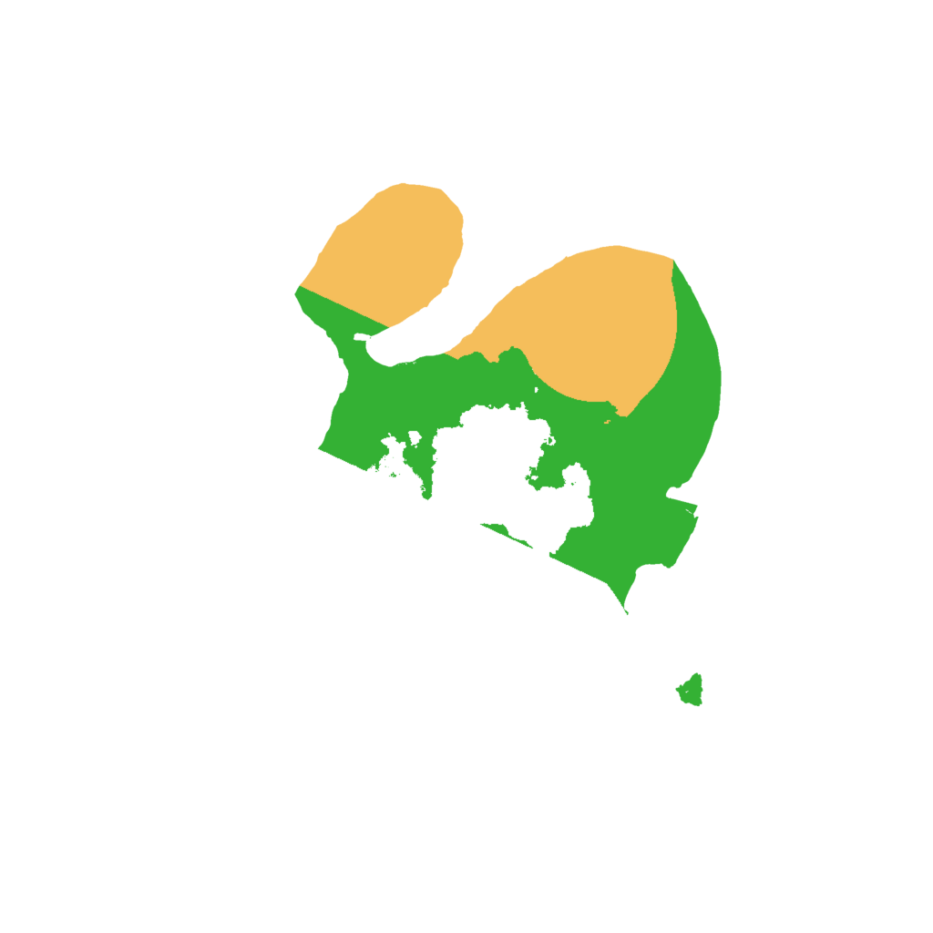 Biome Rust Map: Procedural Map, Size: 1600, Seed: 222