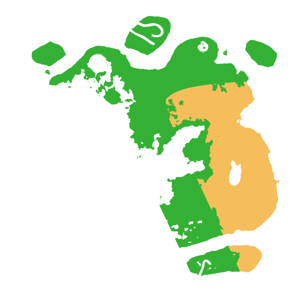 Biome Rust Map: Procedural Map, Size: 3000, Seed: 1508565906
