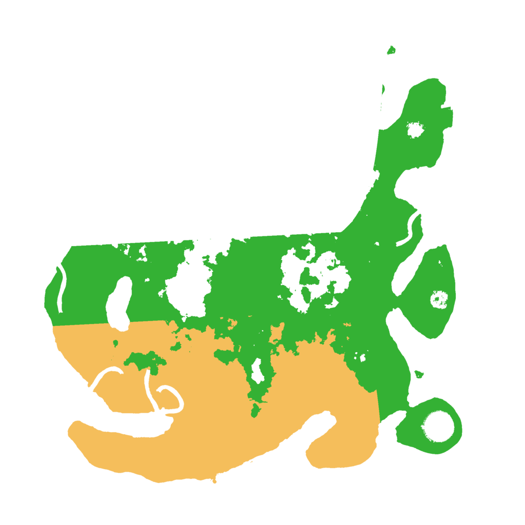 Biome Rust Map: Procedural Map, Size: 3000, Seed: 442343930