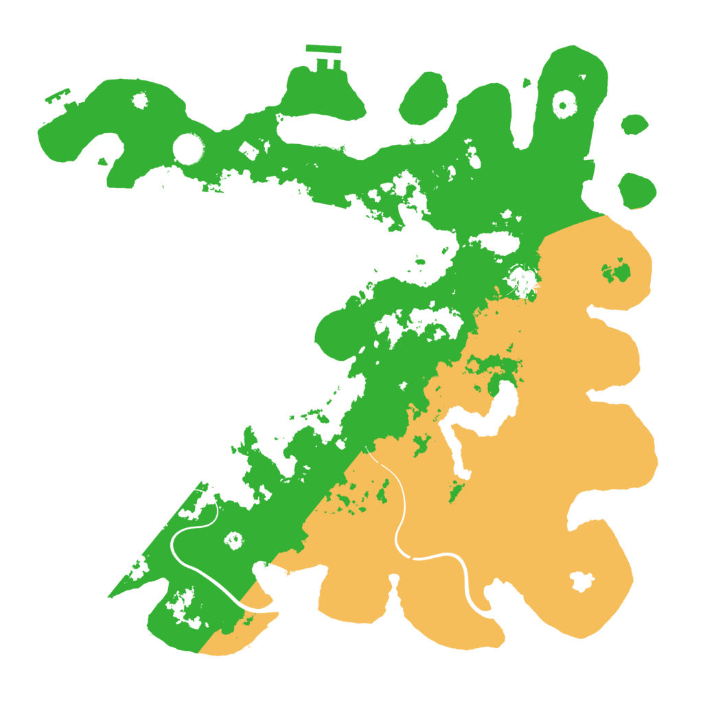 Biome Rust Map: Procedural Map, Size: 4000, Seed: 1218085982