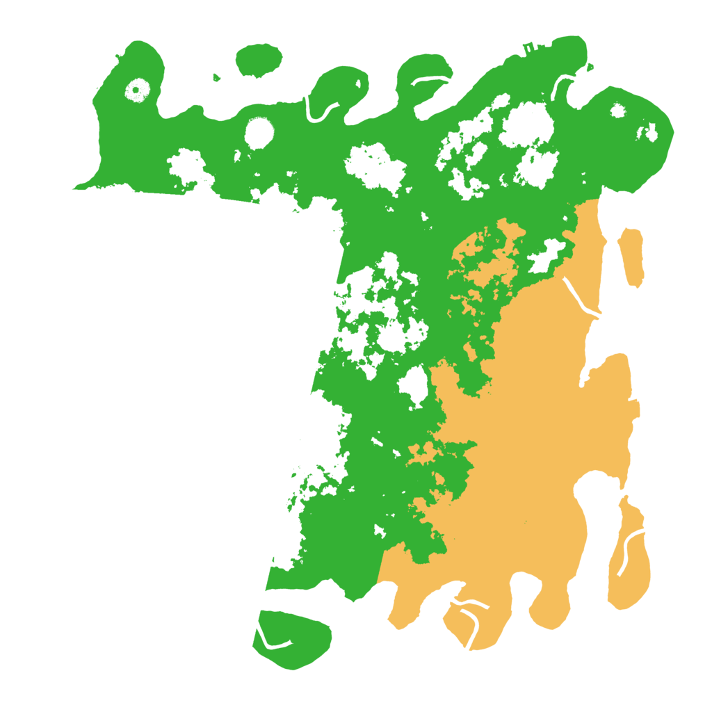 Biome Rust Map: Procedural Map, Size: 4500, Seed: 1978503044