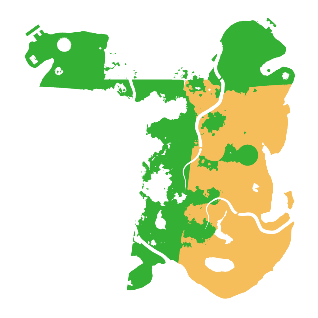 Biome Rust Map: Procedural Map, Size: 4000, Seed: 1541708147