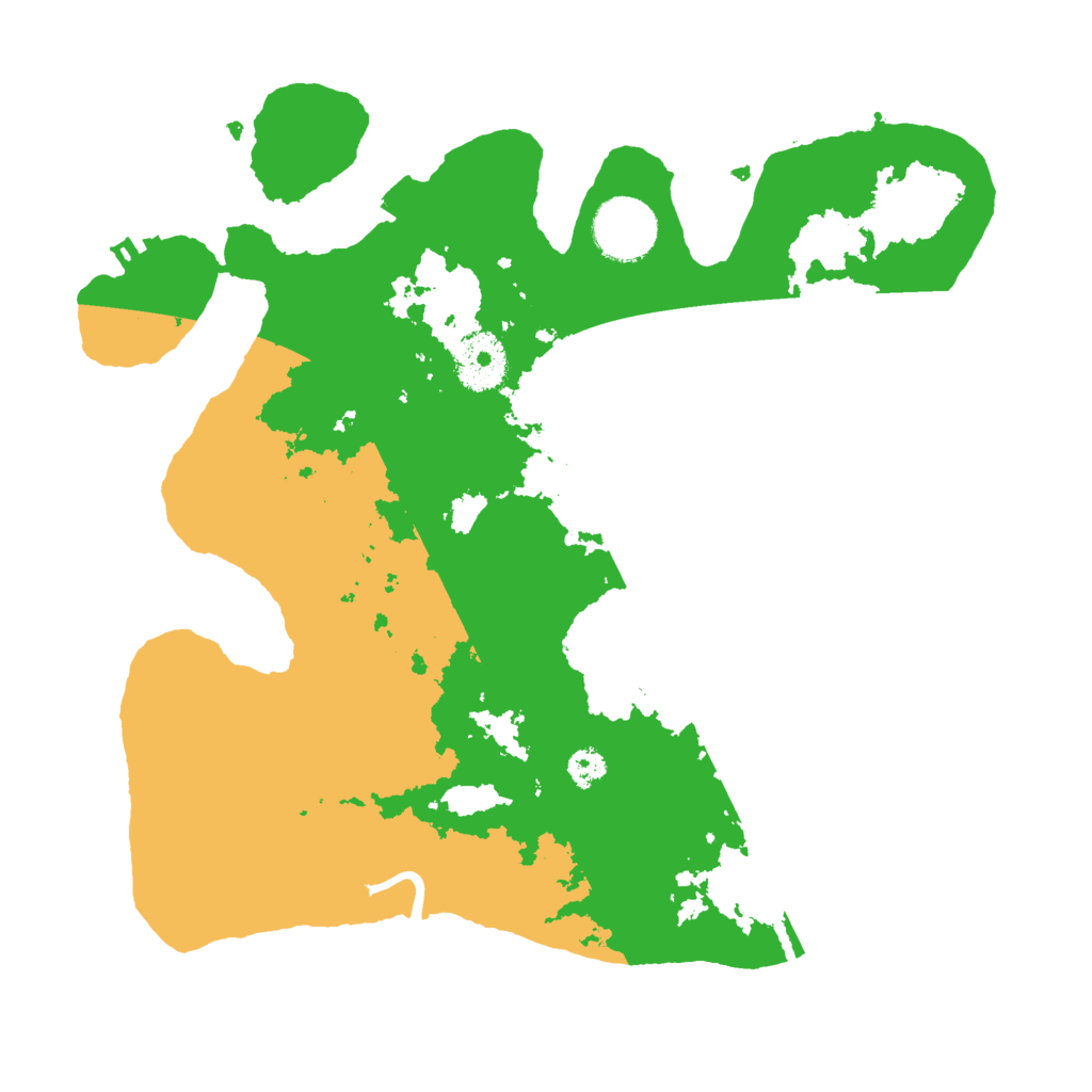 Biome Rust Map: Procedural Map, Size: 3000, Seed: 954241