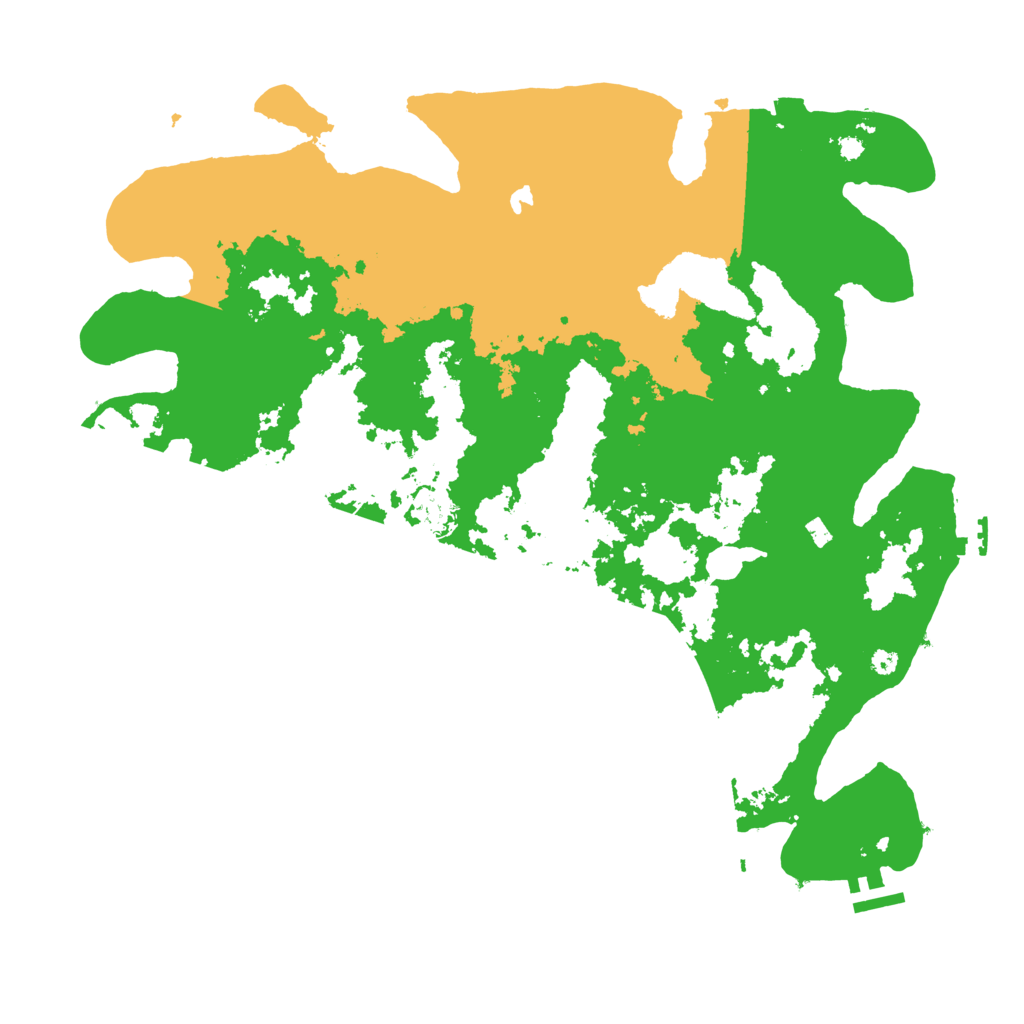 Biome Rust Map: Procedural Map, Size: 4000, Seed: 1778239011