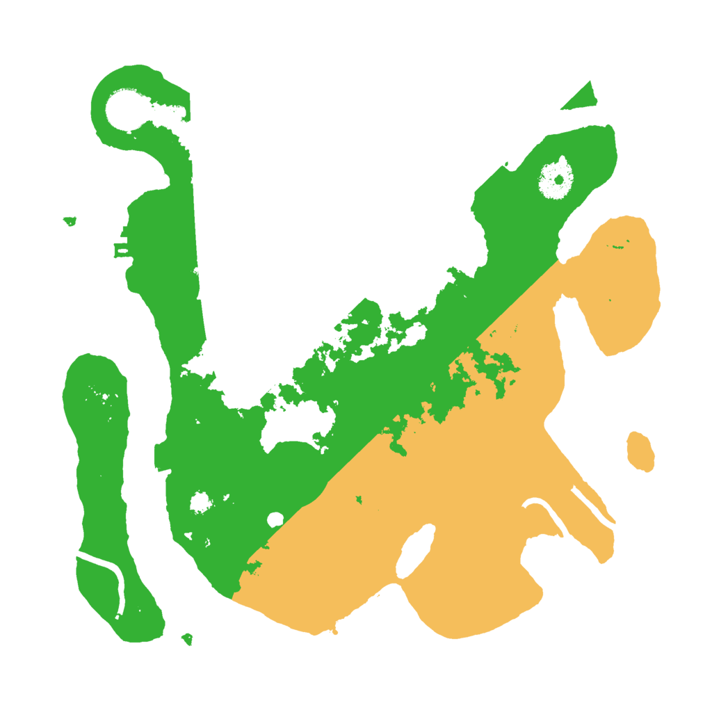 Biome Rust Map: Procedural Map, Size: 3000, Seed: 1654461428