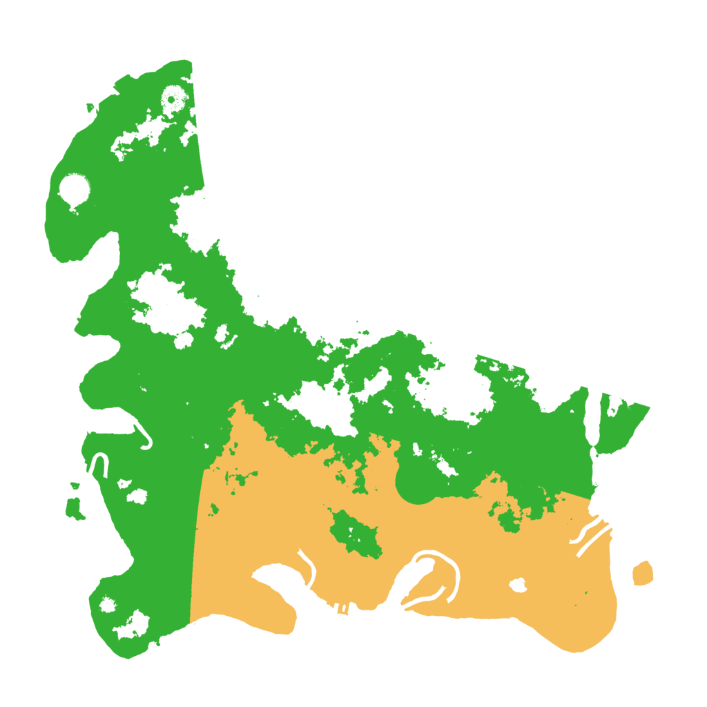 Biome Rust Map: Procedural Map, Size: 4050, Seed: 1048184127
