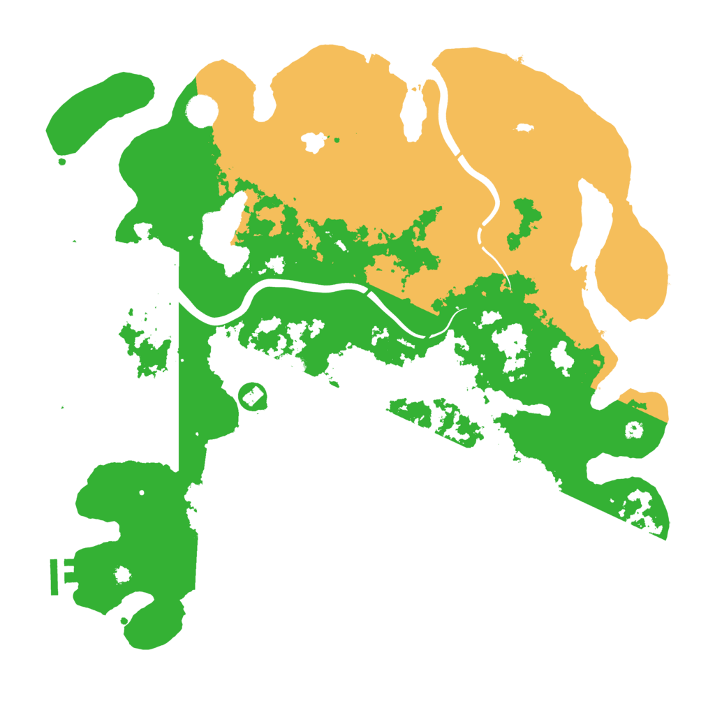 Biome Rust Map: Procedural Map, Size: 4000, Seed: 1173689957