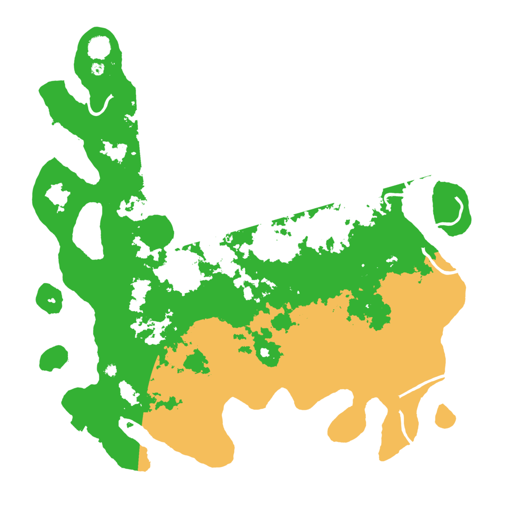 Biome Rust Map: Procedural Map, Size: 4000, Seed: 1256692192