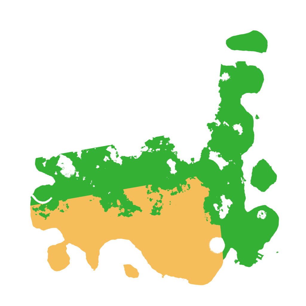 Biome Rust Map: Procedural Map, Size: 3500, Seed: 732914180