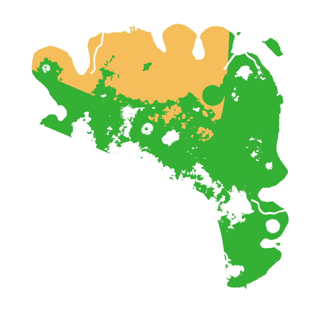 Biome Rust Map: Procedural Map, Size: 4000, Seed: 1990038834