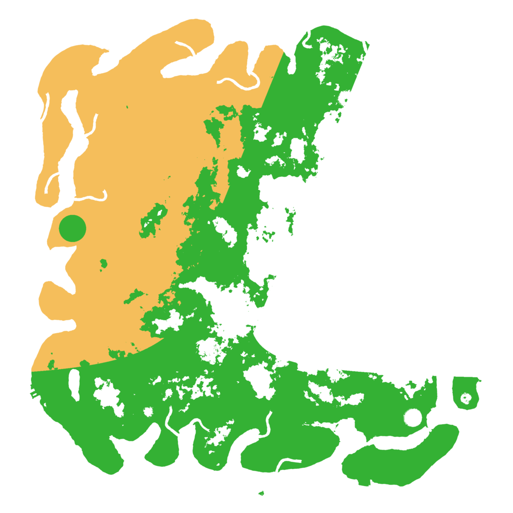 Biome Rust Map: Procedural Map, Size: 5000, Seed: 155740049