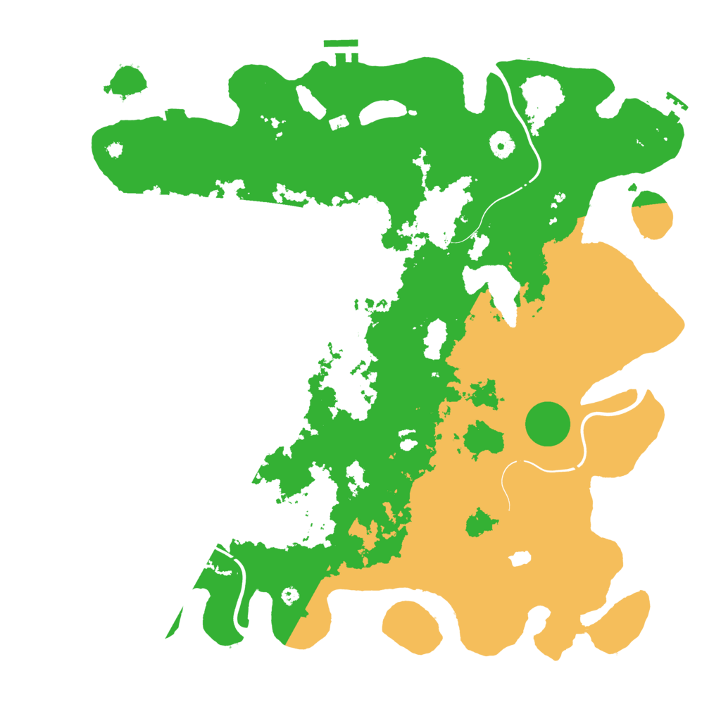Biome Rust Map: Procedural Map, Size: 4250, Seed: 1380405084