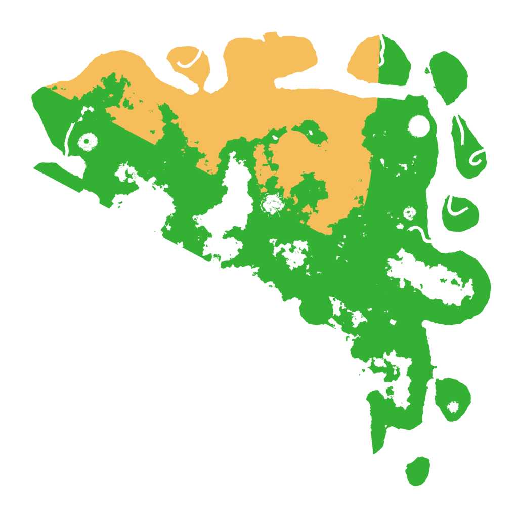 Biome Rust Map: Procedural Map, Size: 4250, Seed: 25453