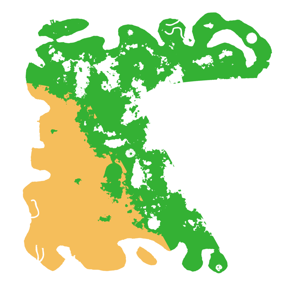 Biome Rust Map: Procedural Map, Size: 4800, Seed: 93745993