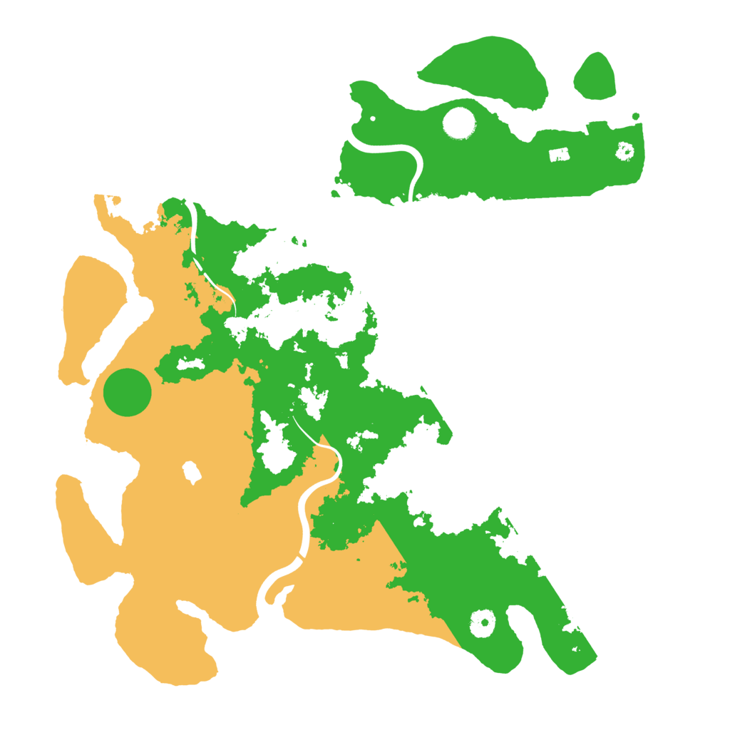 Biome Rust Map: Procedural Map, Size: 4000, Seed: 648553154