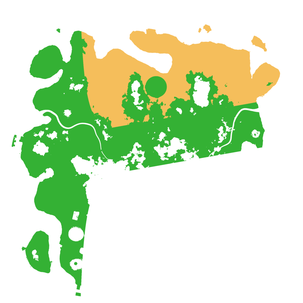 Biome Rust Map: Procedural Map, Size: 3750, Seed: 292638