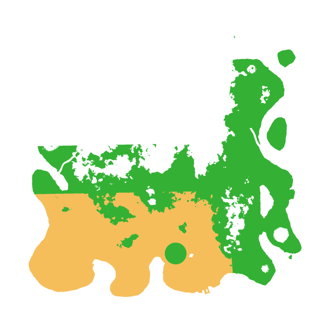 Biome Rust Map: Procedural Map, Size: 3900, Seed: 894202