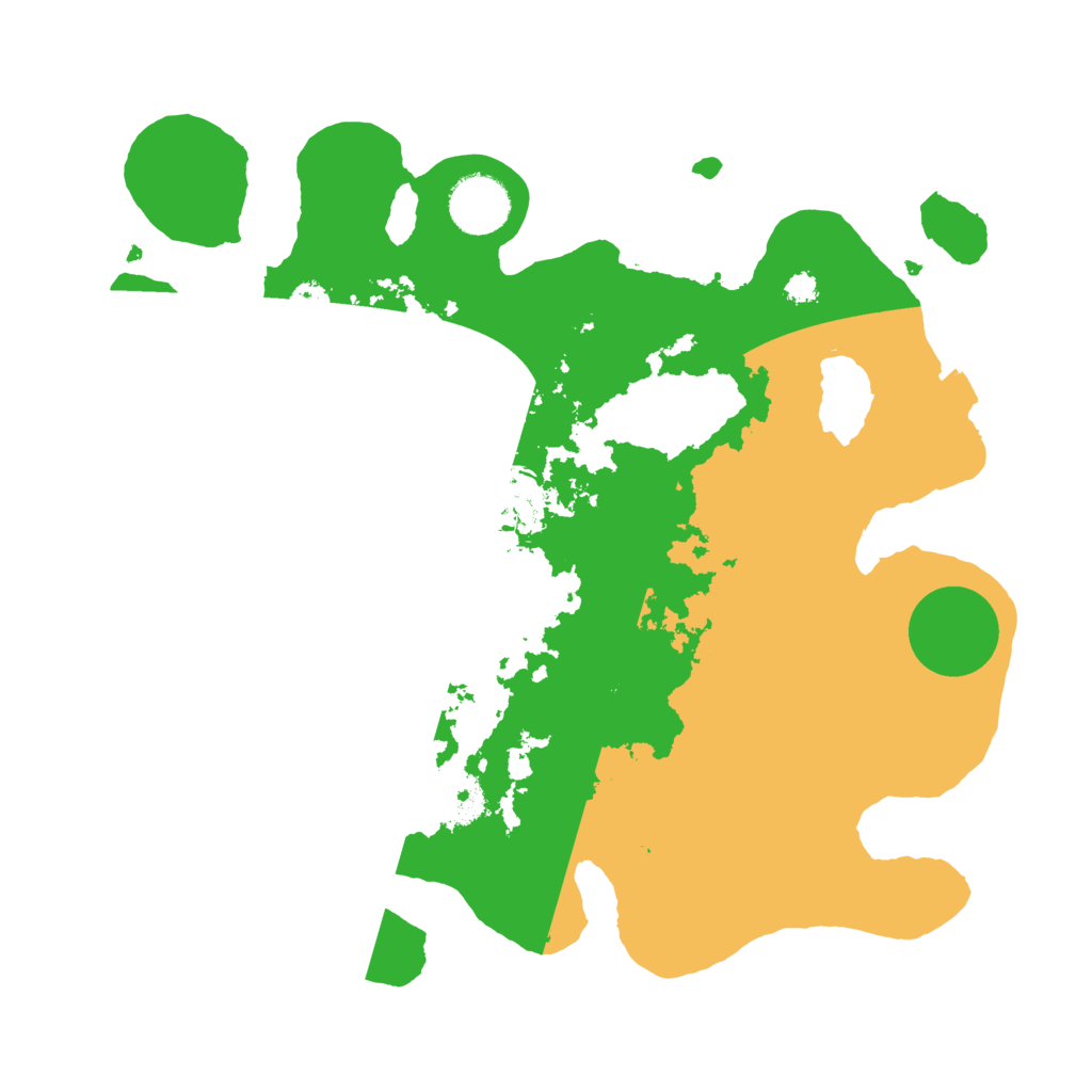 Biome Rust Map: Procedural Map, Size: 3200, Seed: 819917904