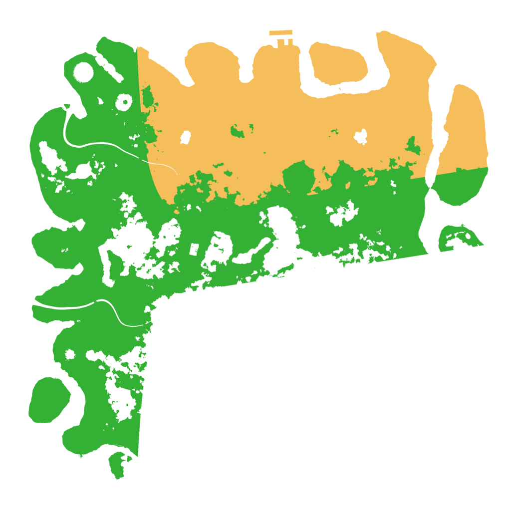 Biome Rust Map: Procedural Map, Size: 4500, Seed: 1865166445