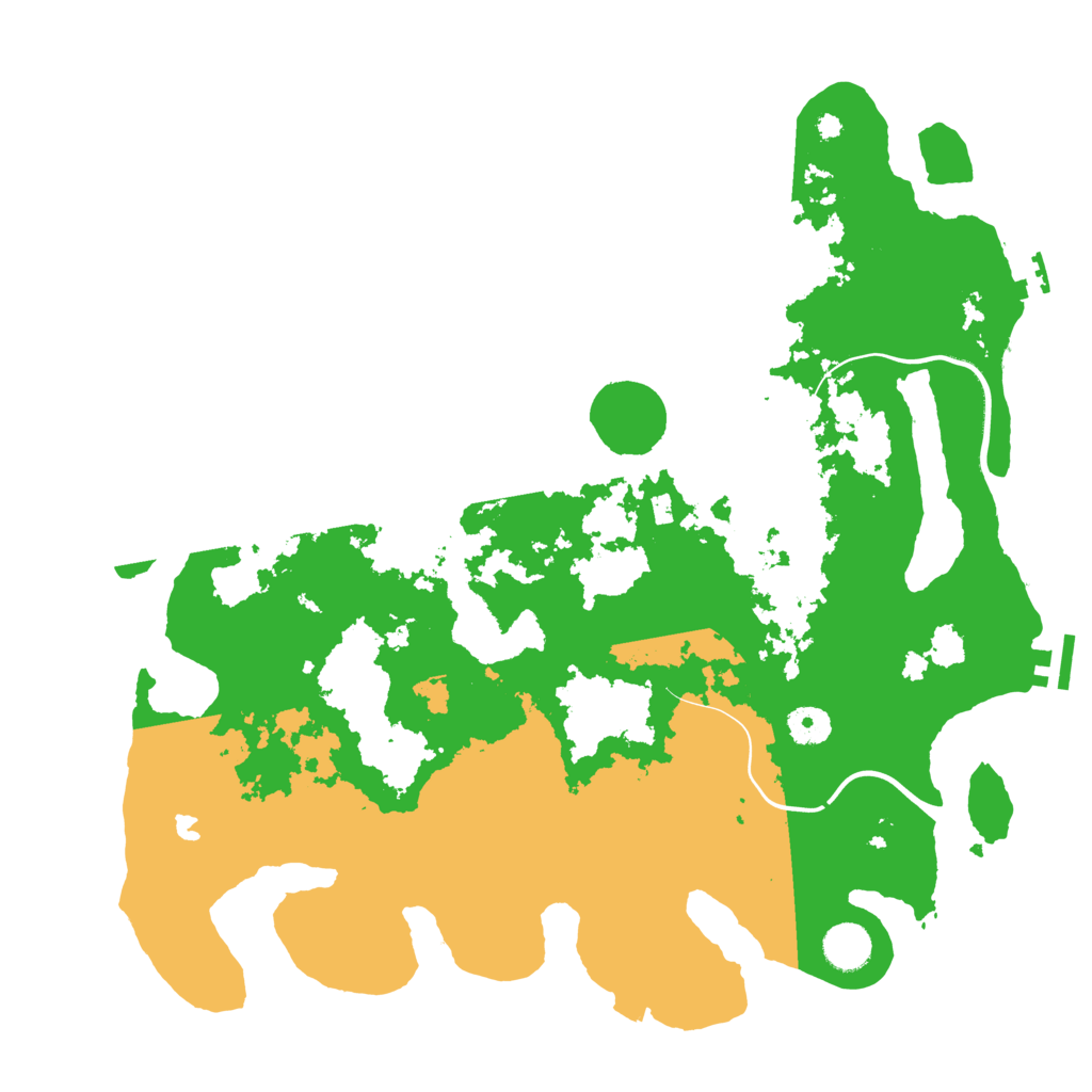 Biome Rust Map: Procedural Map, Size: 4000, Seed: 1858210028