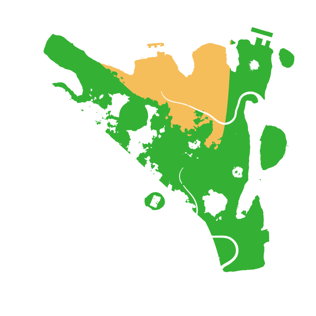 Biome Rust Map: Procedural Map, Size: 2900, Seed: 1914411