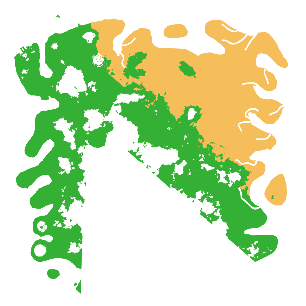 Biome Rust Map: Procedural Map, Size: 4500, Seed: 1502967175