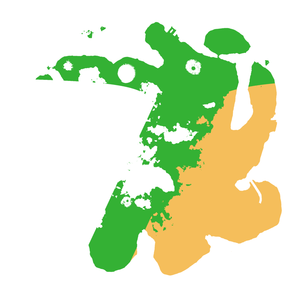 Biome Rust Map: Procedural Map, Size: 3000, Seed: 52261717