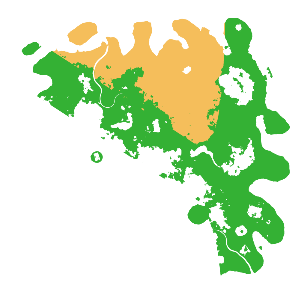 Biome Rust Map: Procedural Map, Size: 4250, Seed: 533311725