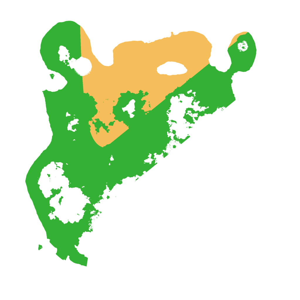 Biome Rust Map: Procedural Map, Size: 3000, Seed: 653228725