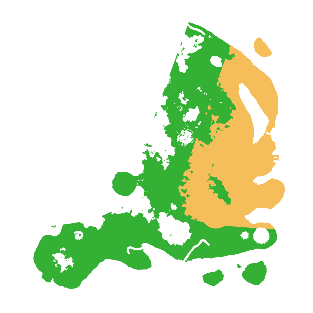Biome Rust Map: Procedural Map, Size: 3500, Seed: 1698659749