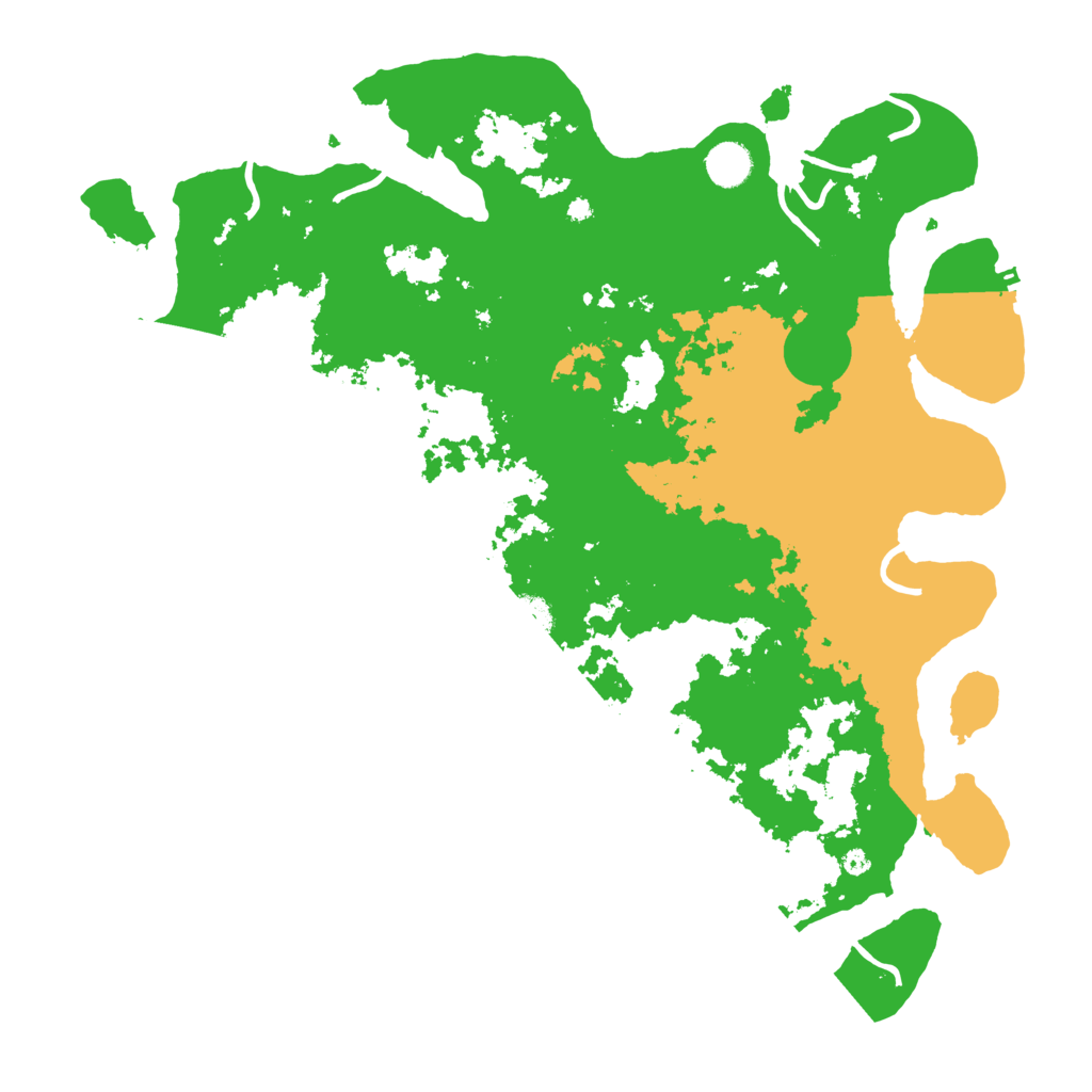 Biome Rust Map: Procedural Map, Size: 4250, Seed: 996594140