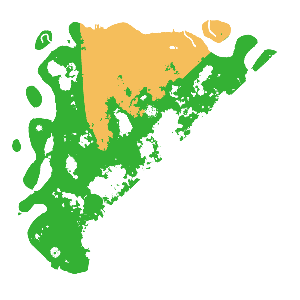 Biome Rust Map: Procedural Map, Size: 4500, Seed: 1990594673
