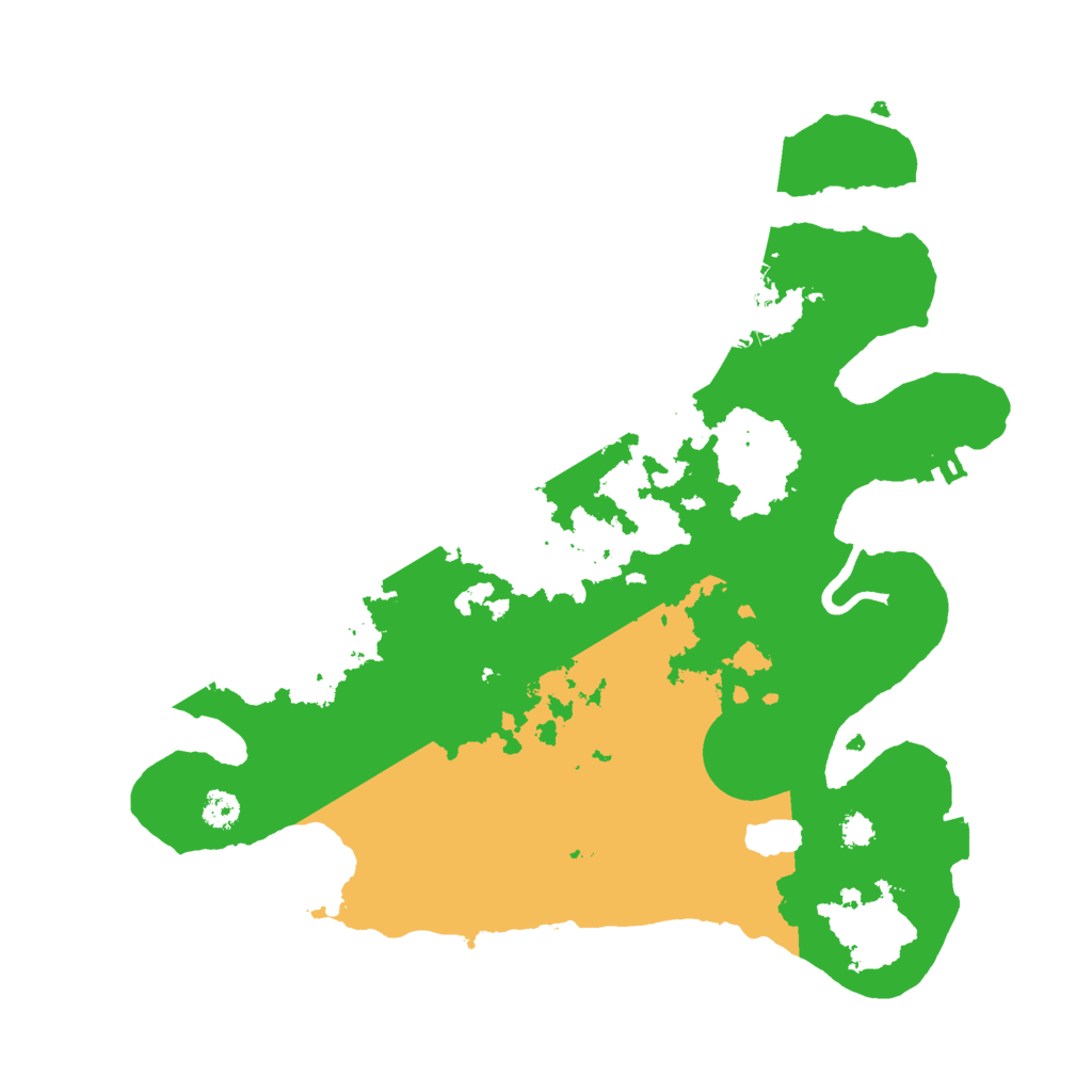 Biome Rust Map: Procedural Map, Size: 3000, Seed: 1422299306