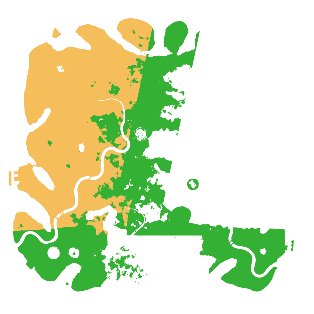 Biome Rust Map: Procedural Map, Size: 4500, Seed: 1837326