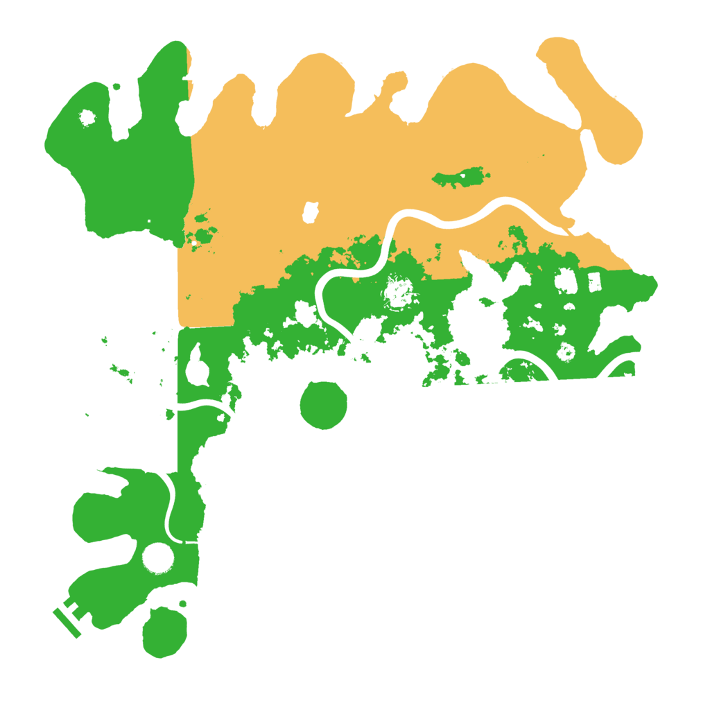 Biome Rust Map: Procedural Map, Size: 4000, Seed: 731635746