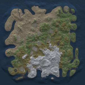 Thumbnail Rust Map: Procedural Map, Size: 4500, Seed: 1564423291, 19 Monuments