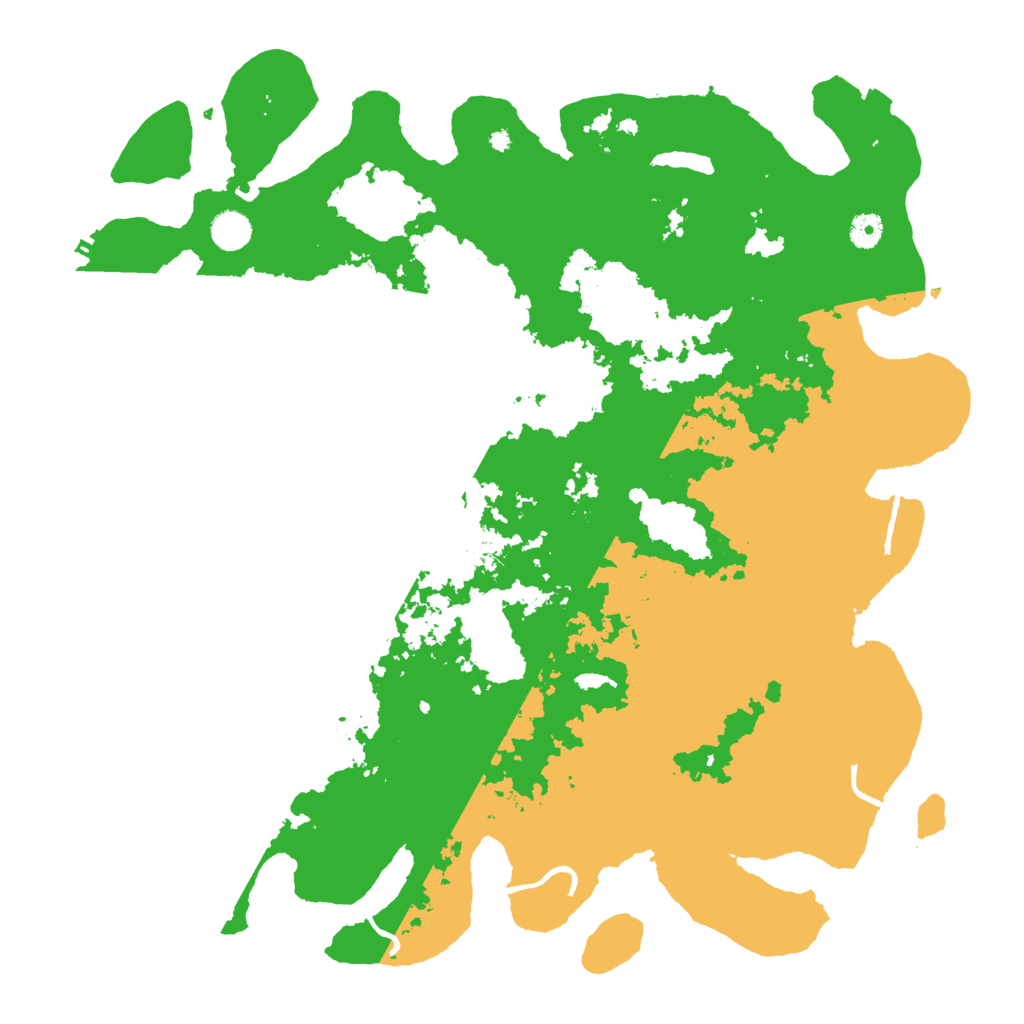 Biome Rust Map: Procedural Map, Size: 4500, Seed: 5416