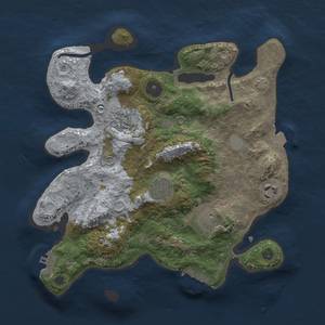 Thumbnail Rust Map: Procedural Map, Size: 3000, Seed: 799234369, 12 Monuments