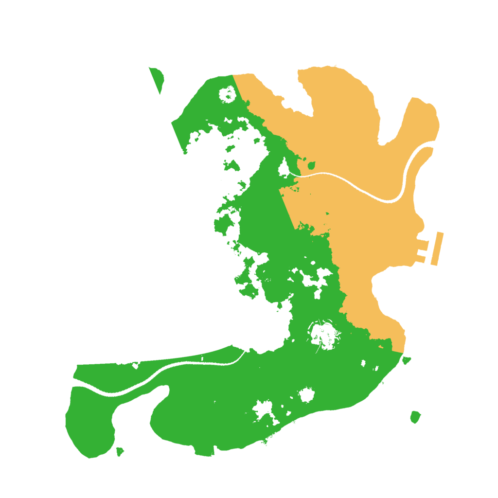 Biome Rust Map: Procedural Map, Size: 3000, Seed: 1692658648