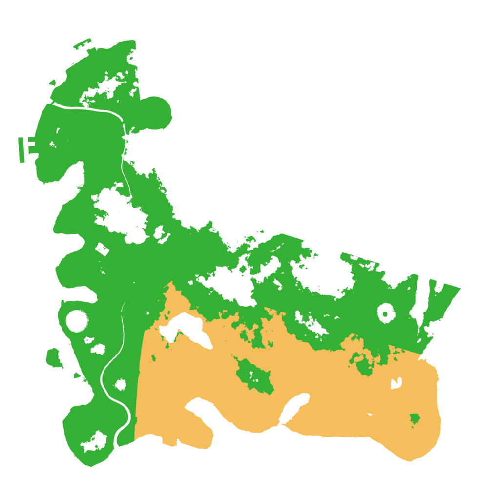 Biome Rust Map: Procedural Map, Size: 4000, Seed: 1048184127